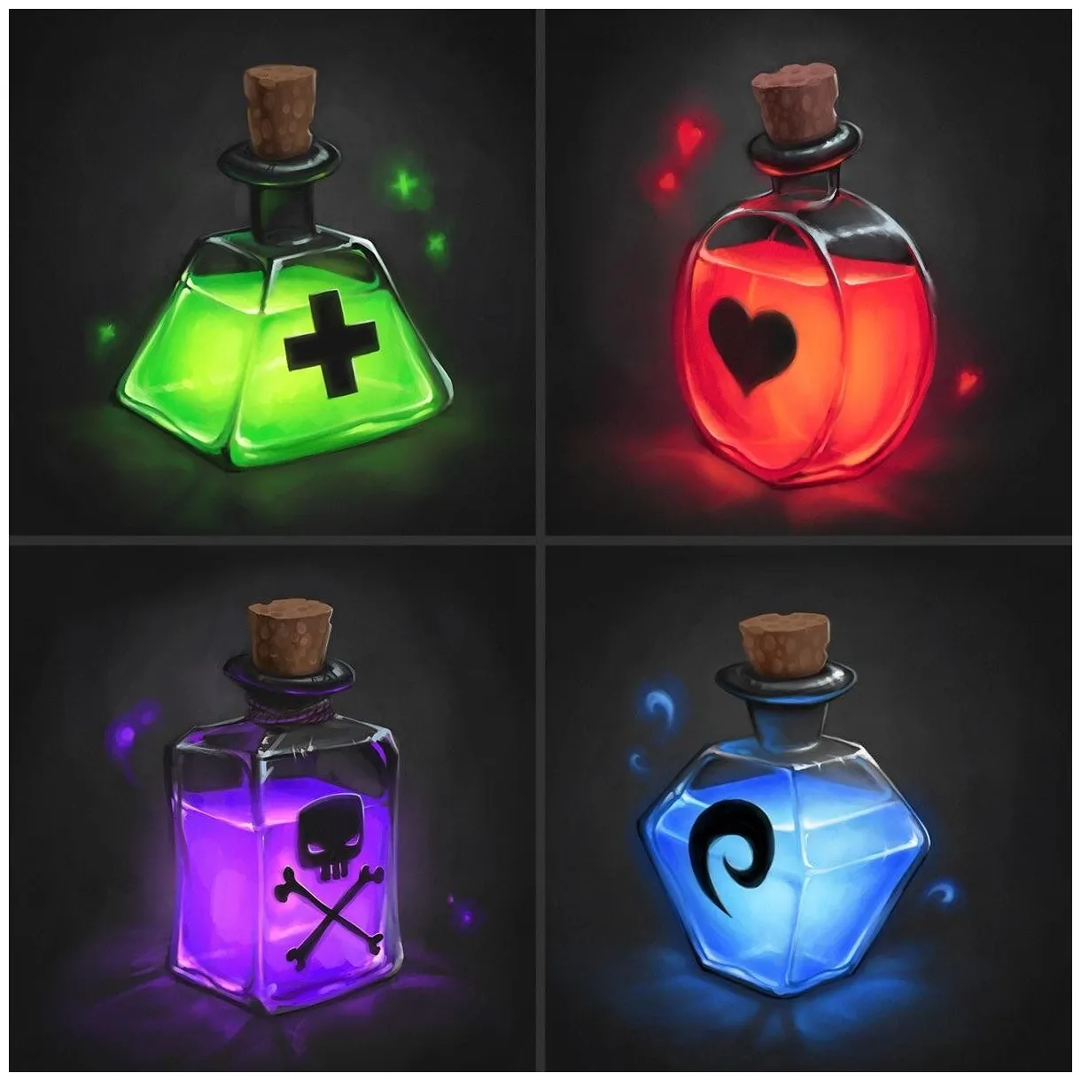 Potion labels free printable printable at a glance