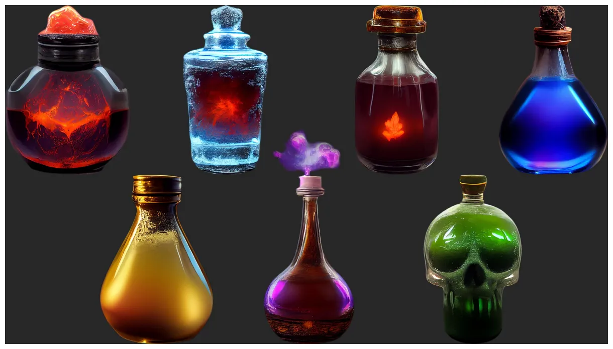 266 magic potions in 2d assets ue marketplace