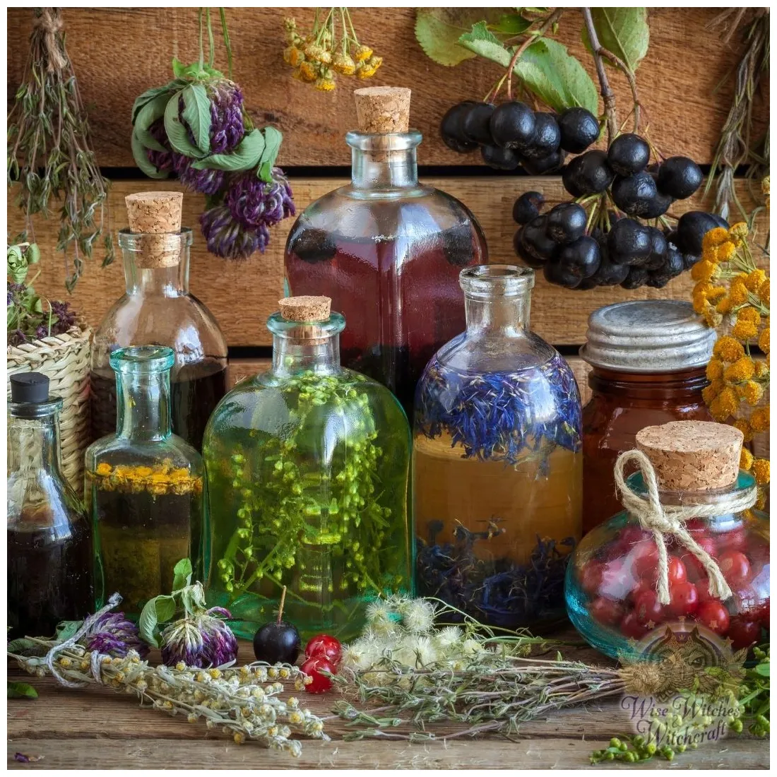 Making magical flower potions 1080x1080