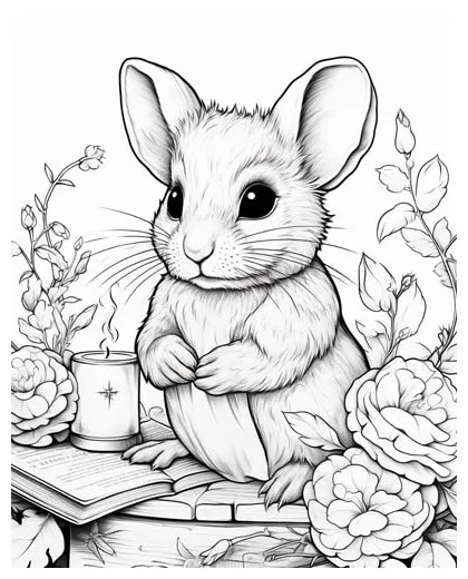 Beatrix potter coloring pages