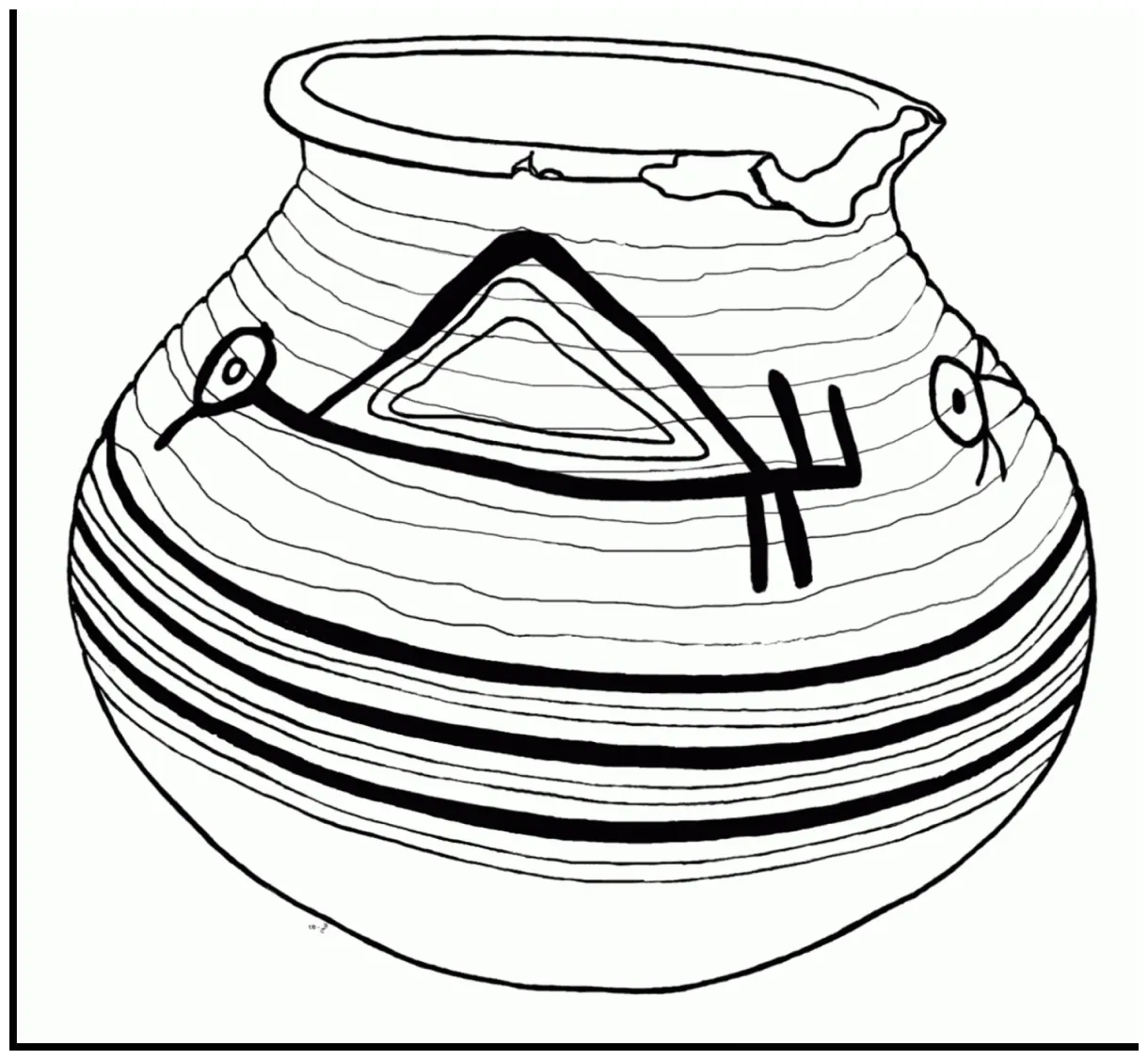 Pottery Coloring Pages at GetColorings.com | Free printable colorings