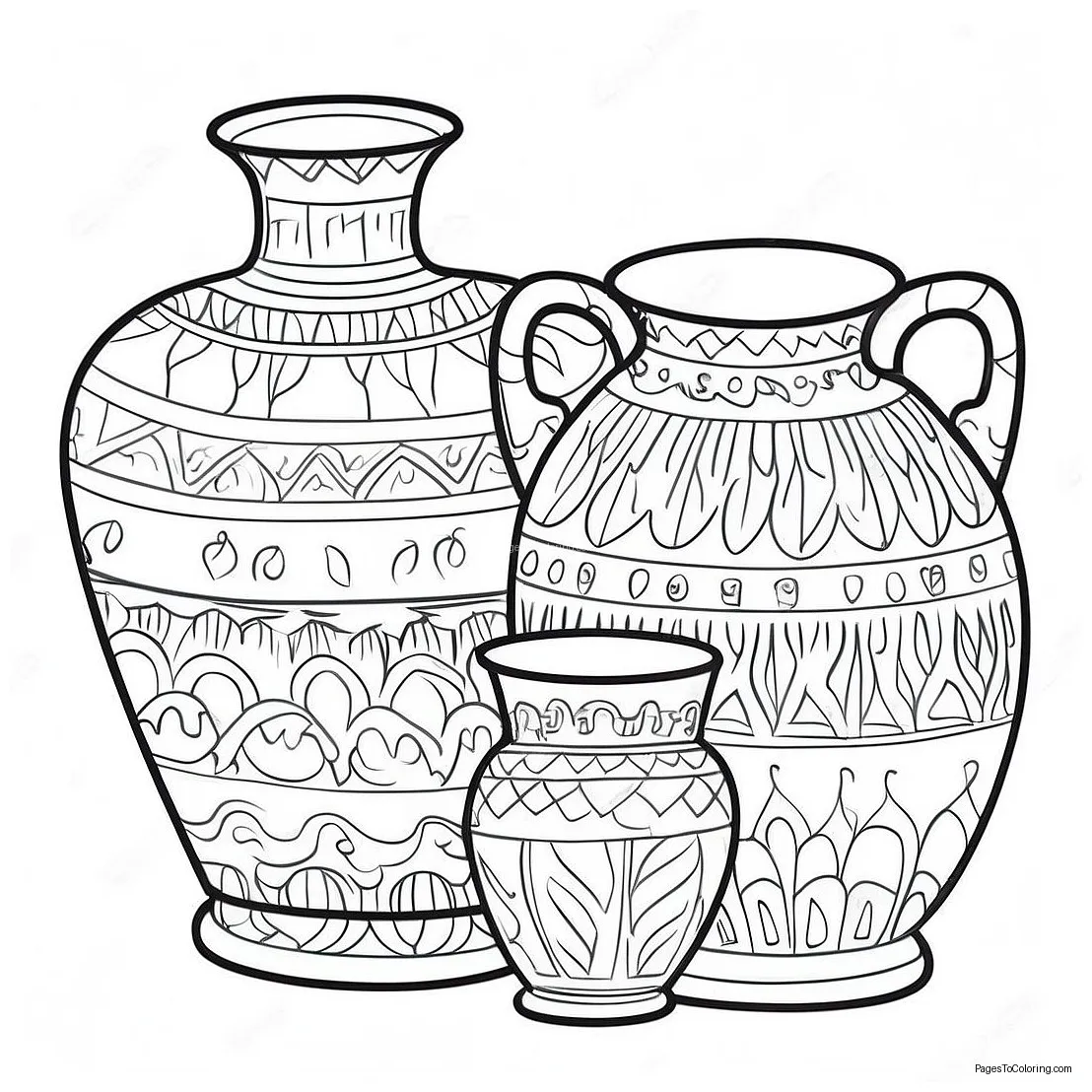 Pottery Coloring Page (30623-24680)