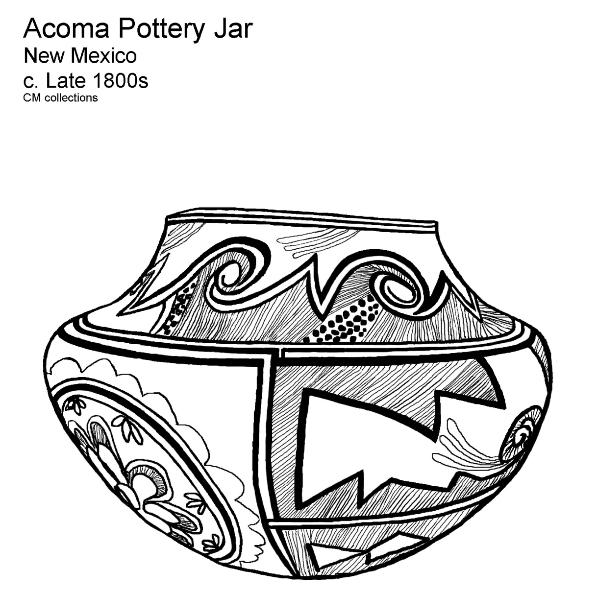 Printable Nm Pottery Coloring Pages - Coloring Home