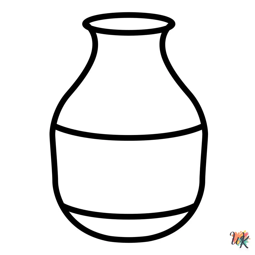 21 Pottery Coloring Pages For Kids - ColoringPagesWK.com
