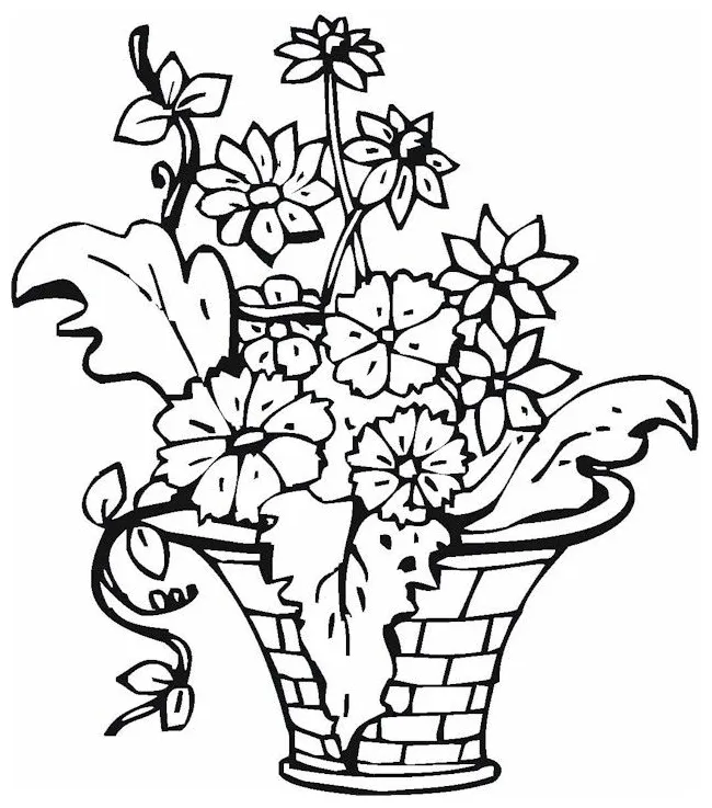 Vase & pottery coloring page zeichnungen, wenn du mal buch, malbuch