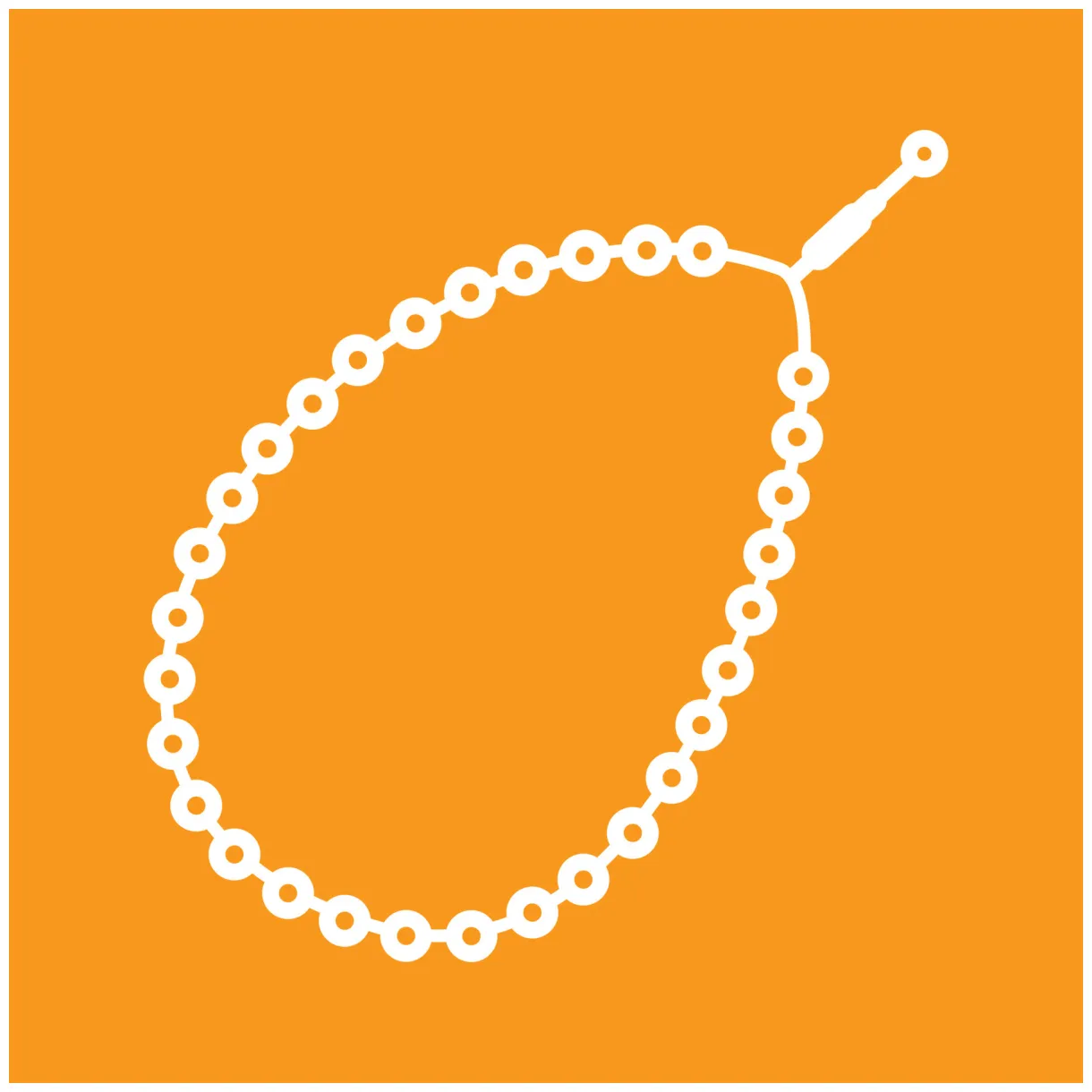 Prayer beads line color icon 16726650 vector art at vecteezy