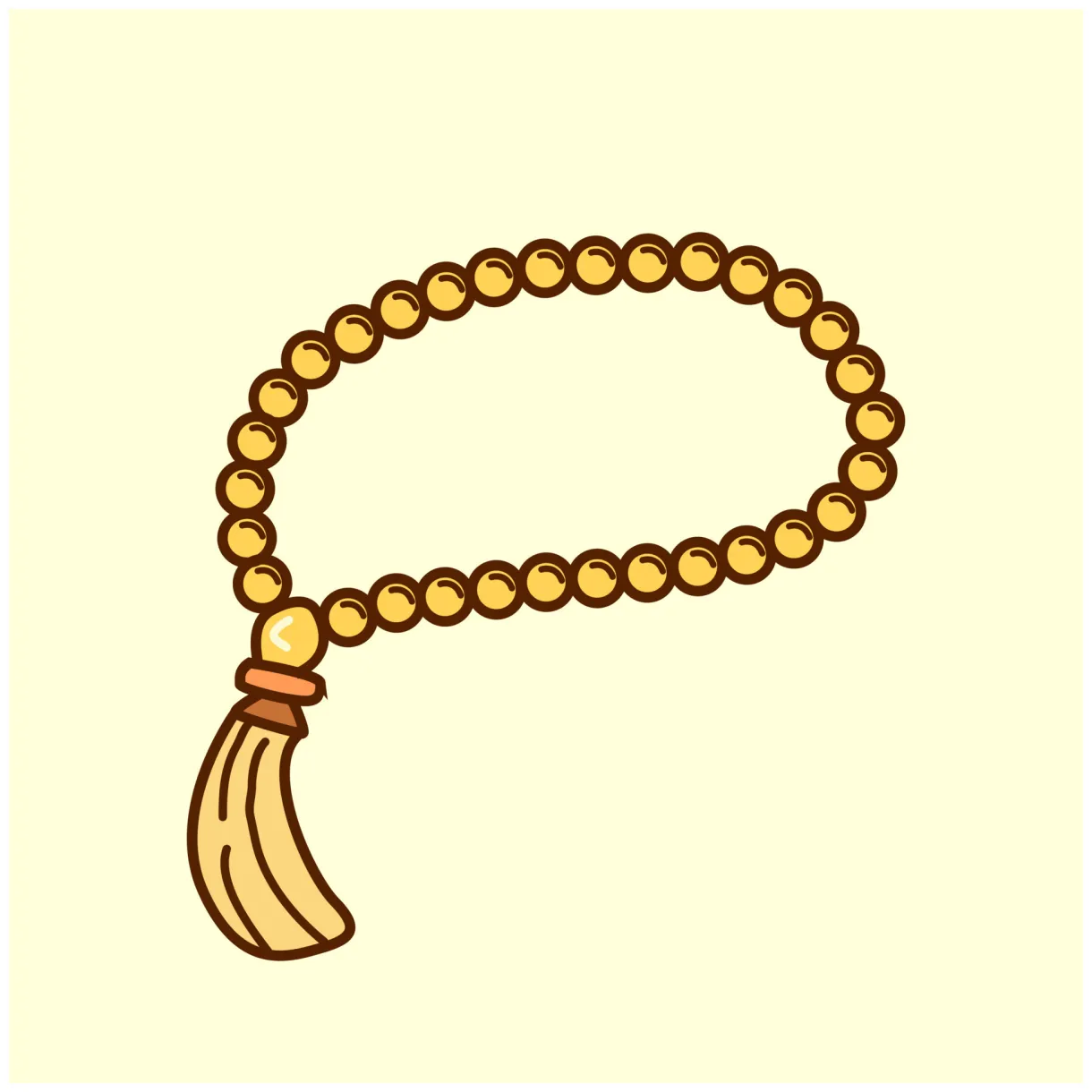 Prayer beads vector illustration 9651819 vector art at vecteezy