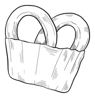 Pretzel coloring page free printable coloring pages