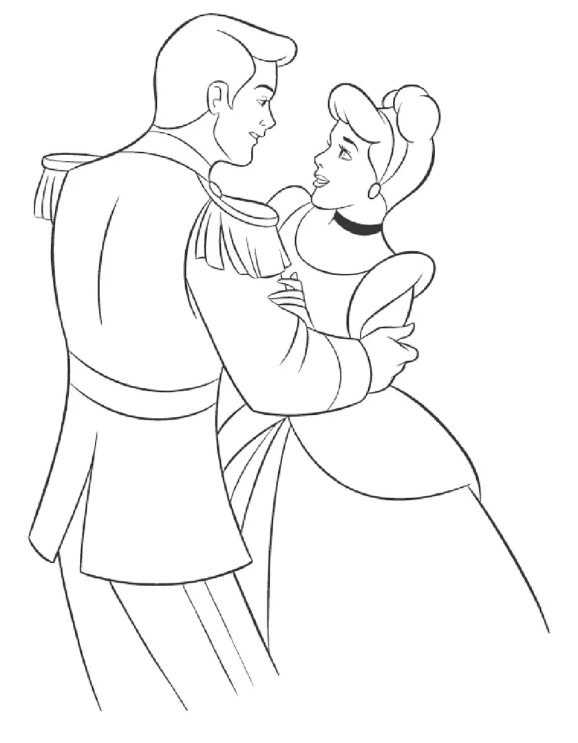 Coloring Pages Of Prince Charming