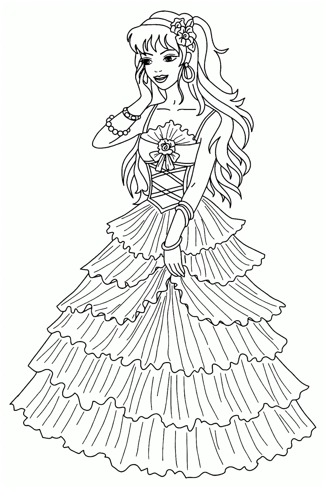 Princess Coloring Pages - Coloring