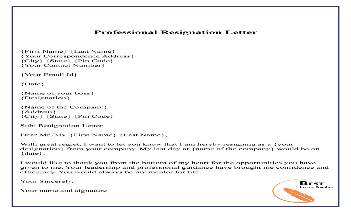 01 best letter template