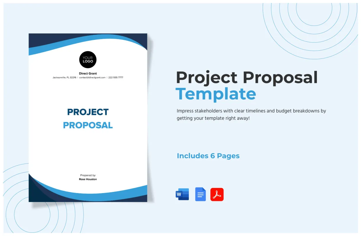 In google docs, pdf, word download