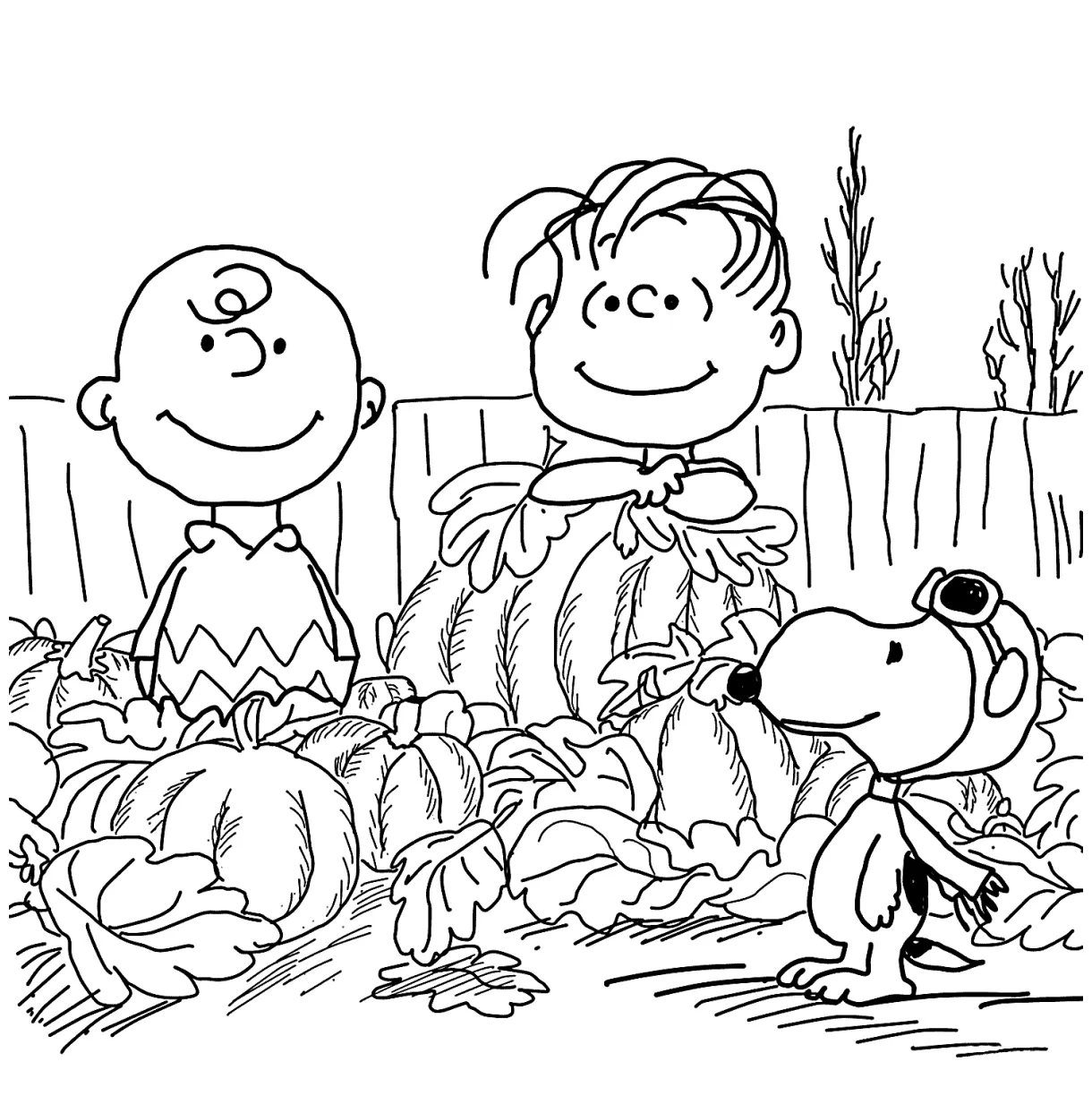 30 Free Printable Pumpkin Coloring Pages