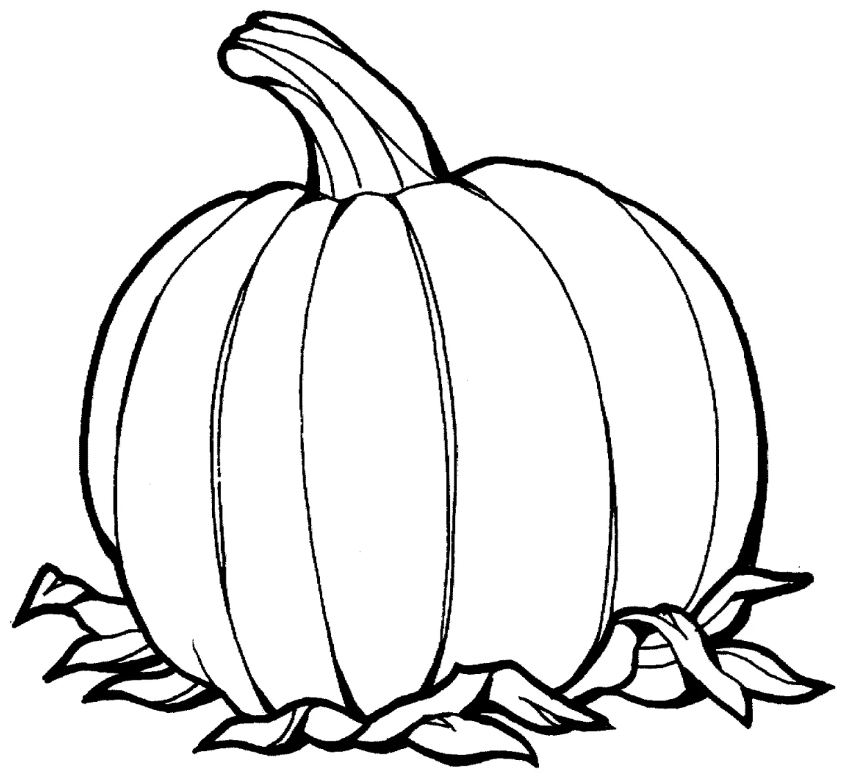 Pumpkin Coloring Pages - Coloring Kids