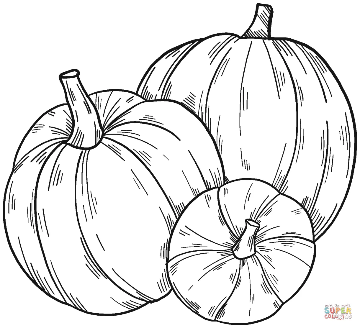 Pumpkin Patch coloring page | Free Printable Coloring Pages