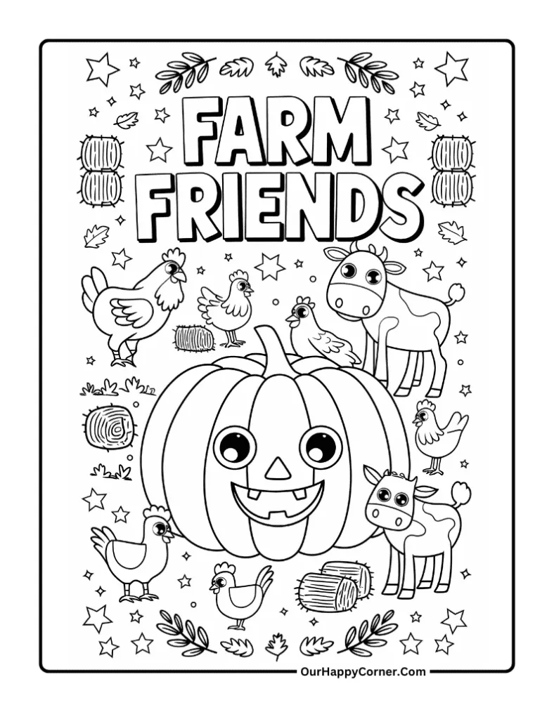 Free pumpkin coloring pages for a fun-filled fall our happy corner