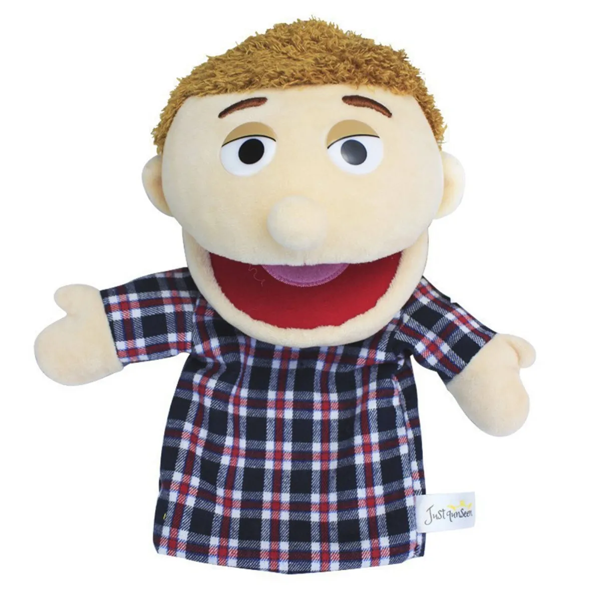 BESTSKY Hand Puppets,30-33cm Mouth Hand Puppet Toy,Soft Interior Hand