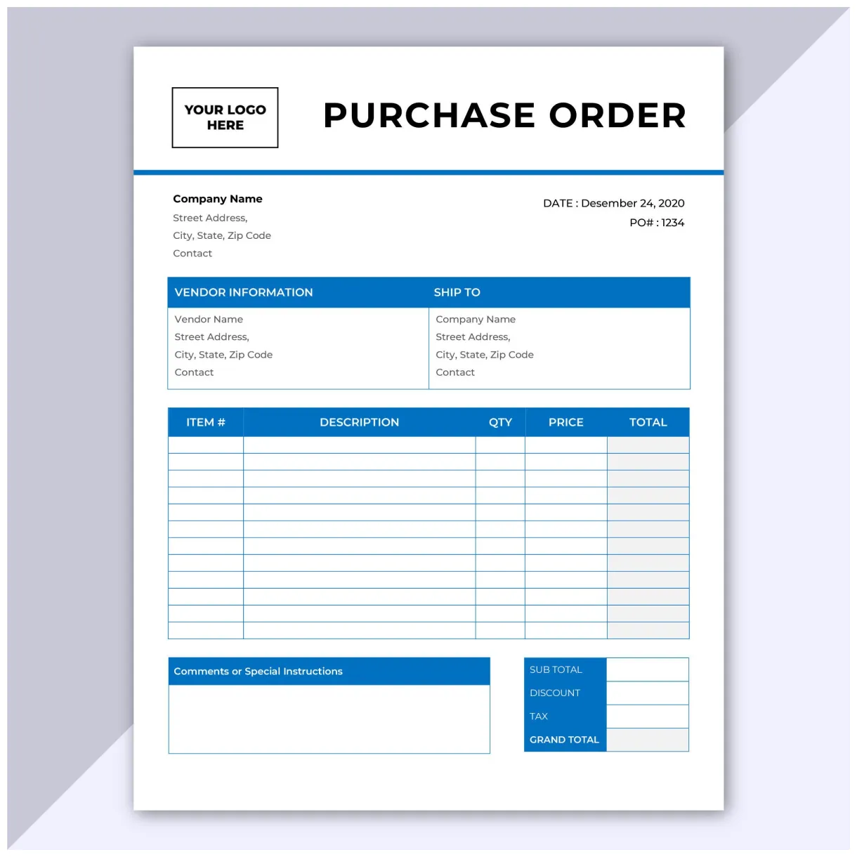 Editable microsoft word template etsy