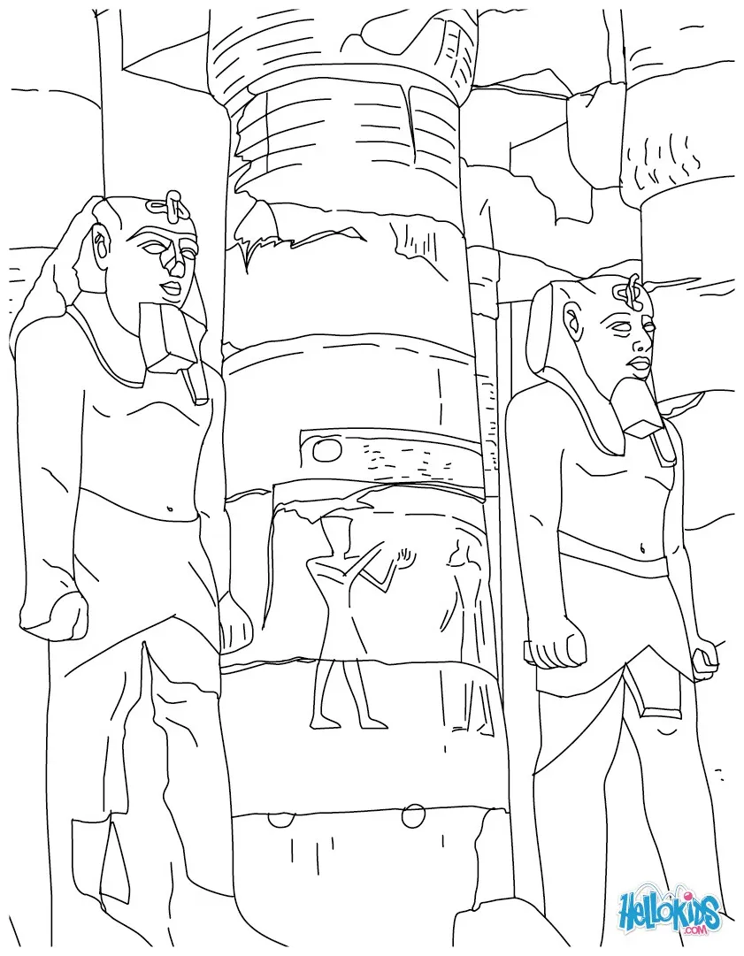 Pyramid coloring page at getcolorings free printable colorings