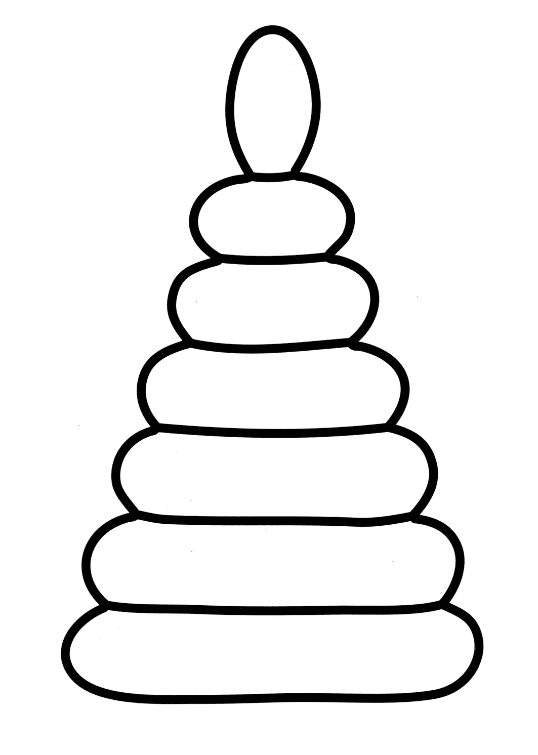 Coloring page pyramid printable coloring page