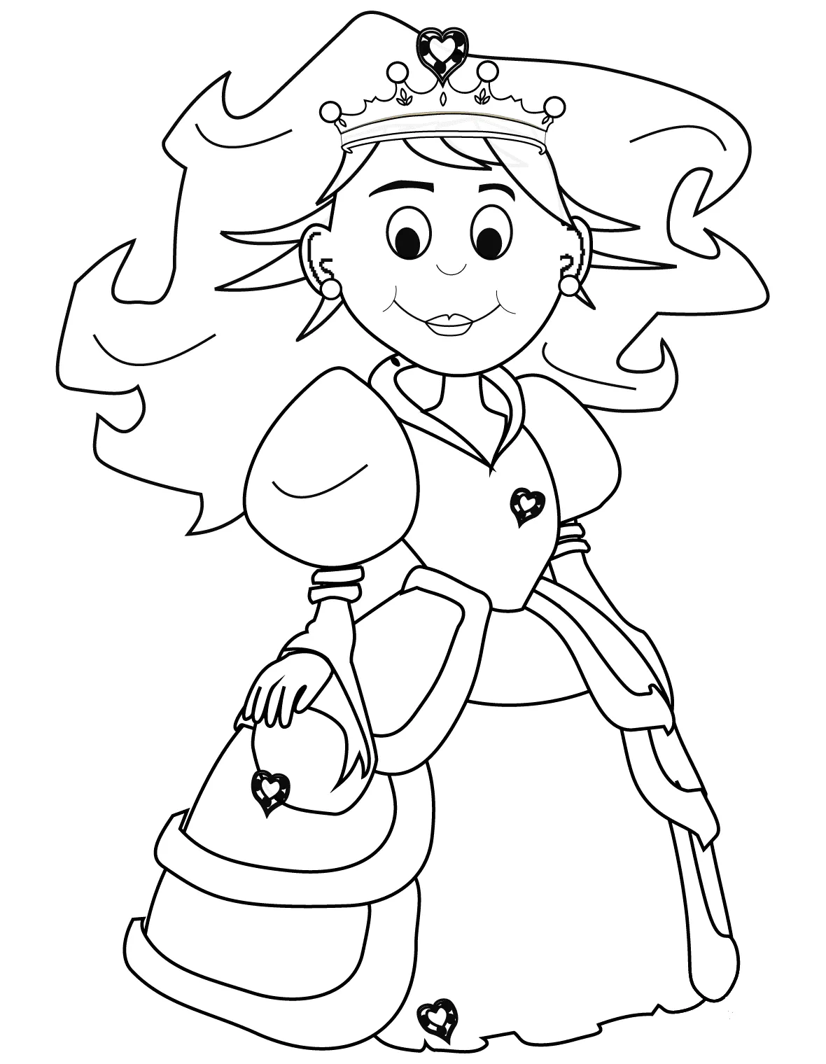 Cartoon colouringpages