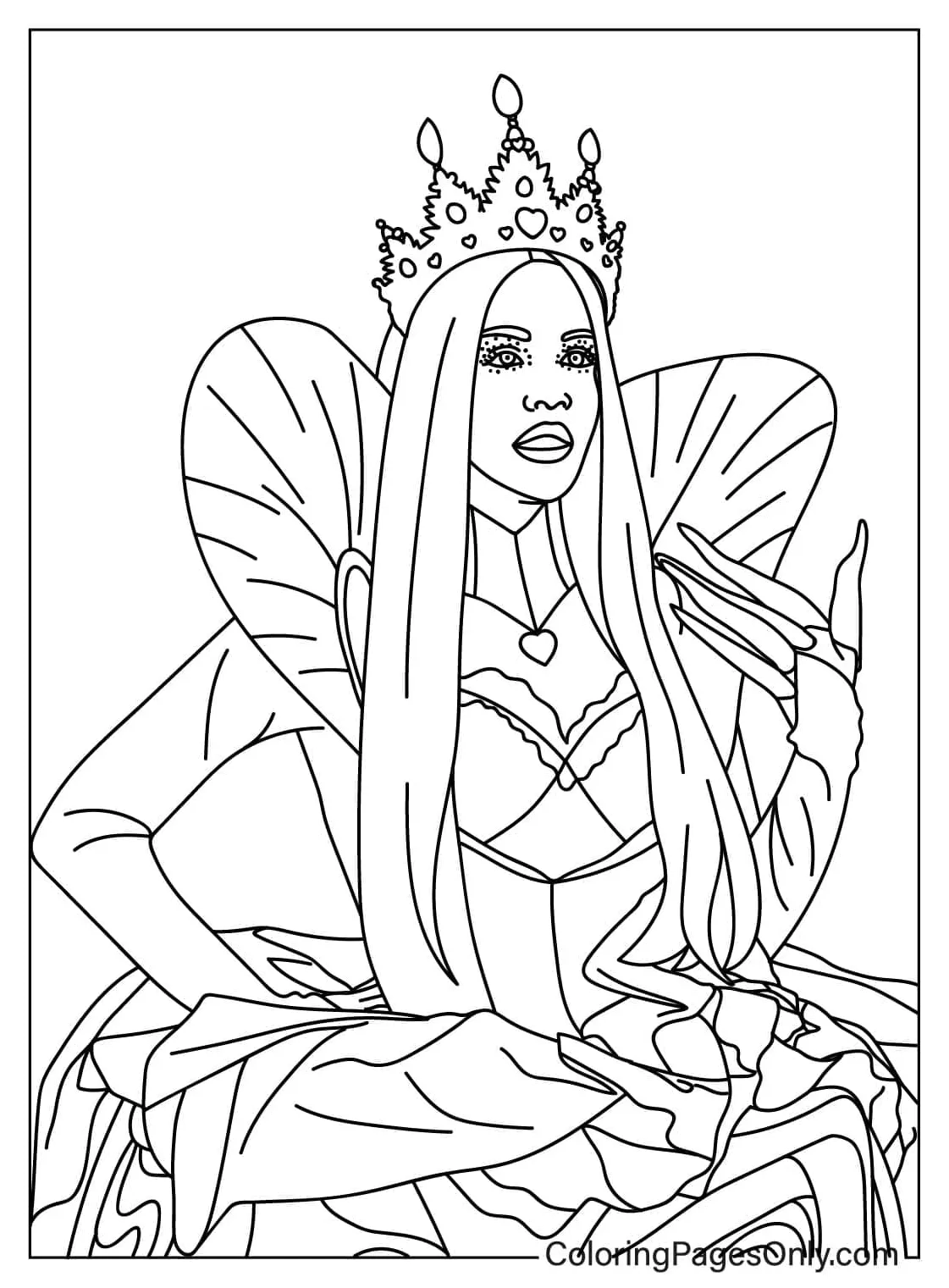 Alice and coloring pages