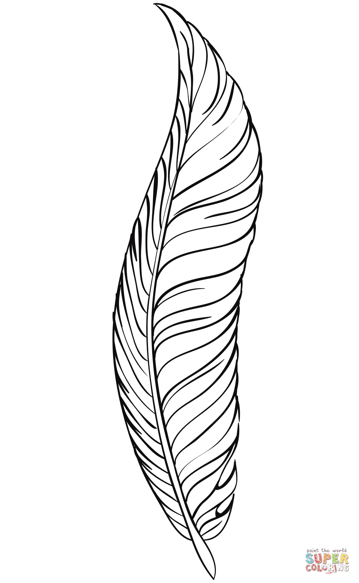 Feather quill pen coloring page free printable coloring pages