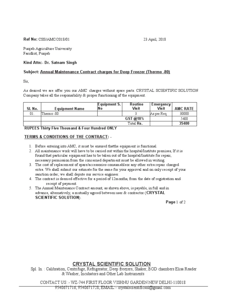 Quotation Format | PDF