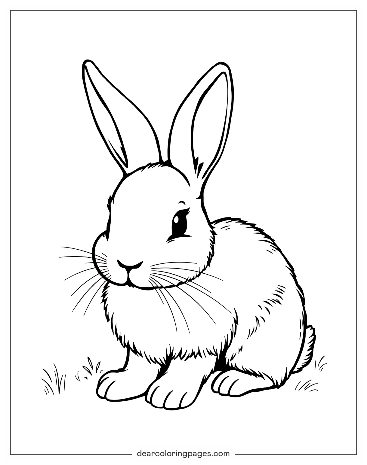 Rabbit Coloring Pages - 11 Free Printable Coloring Pages