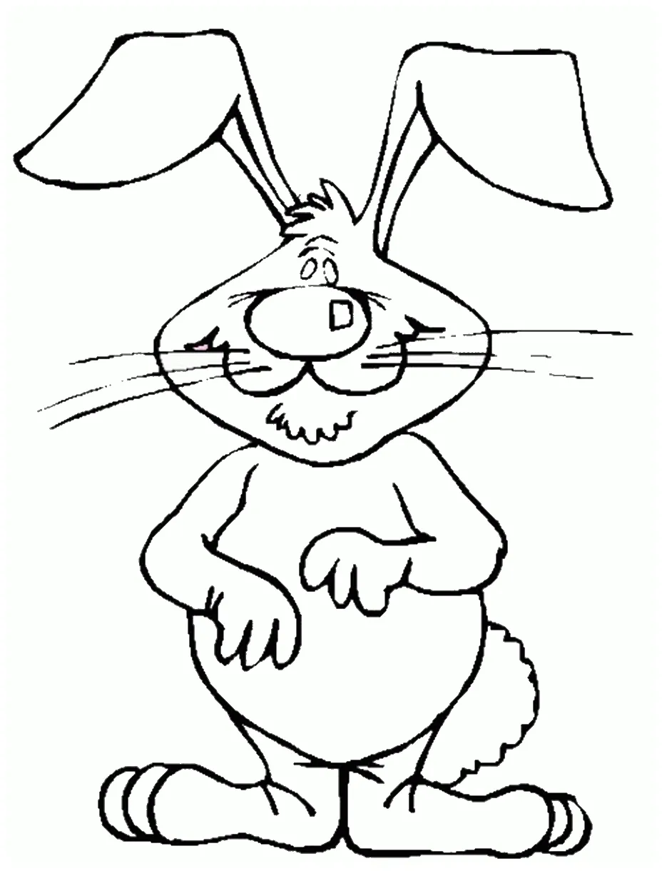 Rabbit Coloring Pages