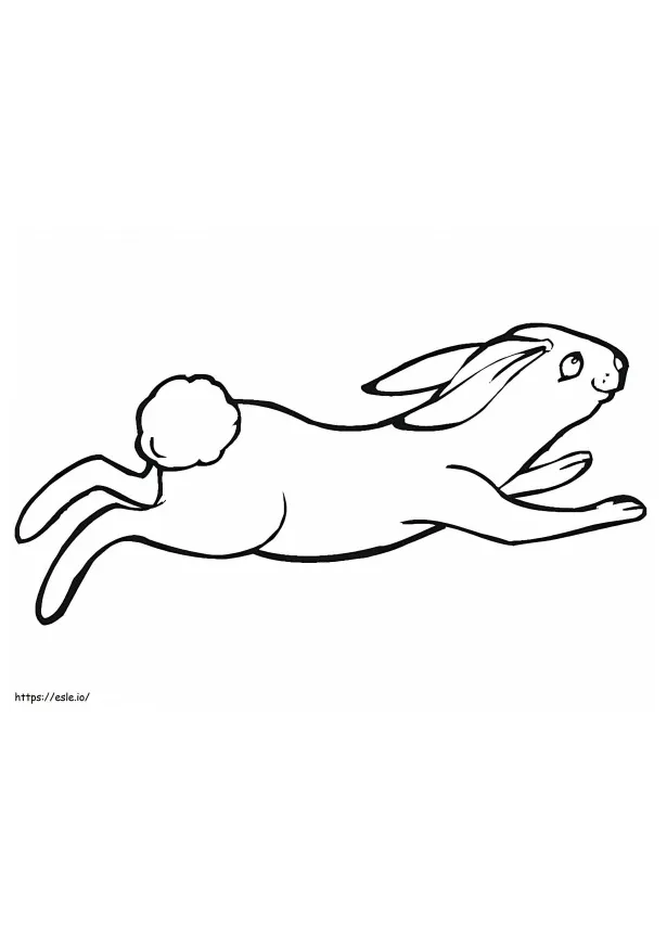Coloring pages hopping rabbit [2025]