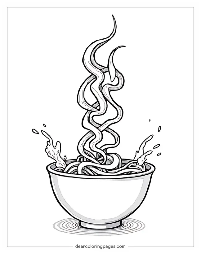 Ramen coloring pages 9 free printable coloring pages