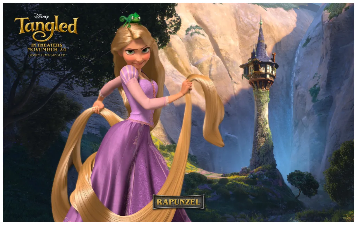 Rapunzel from disney’s tangled