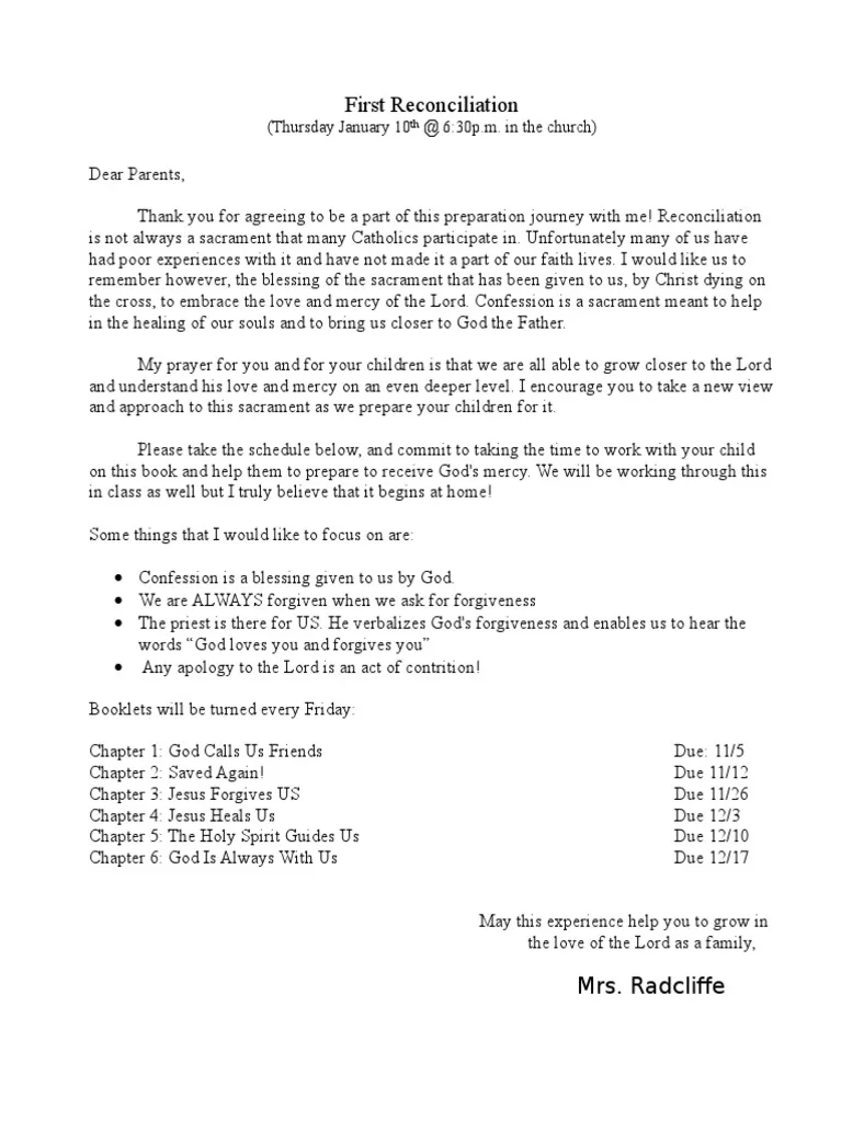 First due dates 18-19 pdf confession