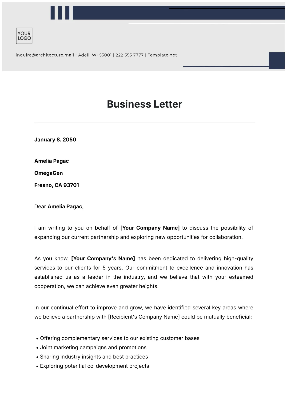 Free Reconciliation Letter Template to Edit Online