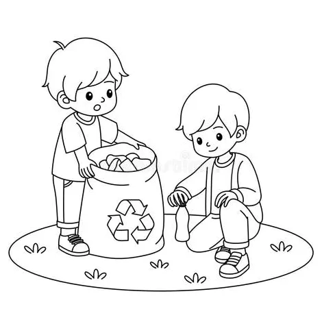 Recycling coloring page stock illustrations 171 recycling coloring