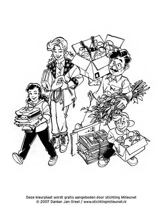 Coloring page recycling free printables img 8735