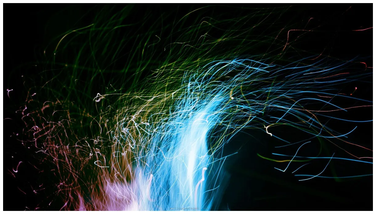 S of computer screen cave