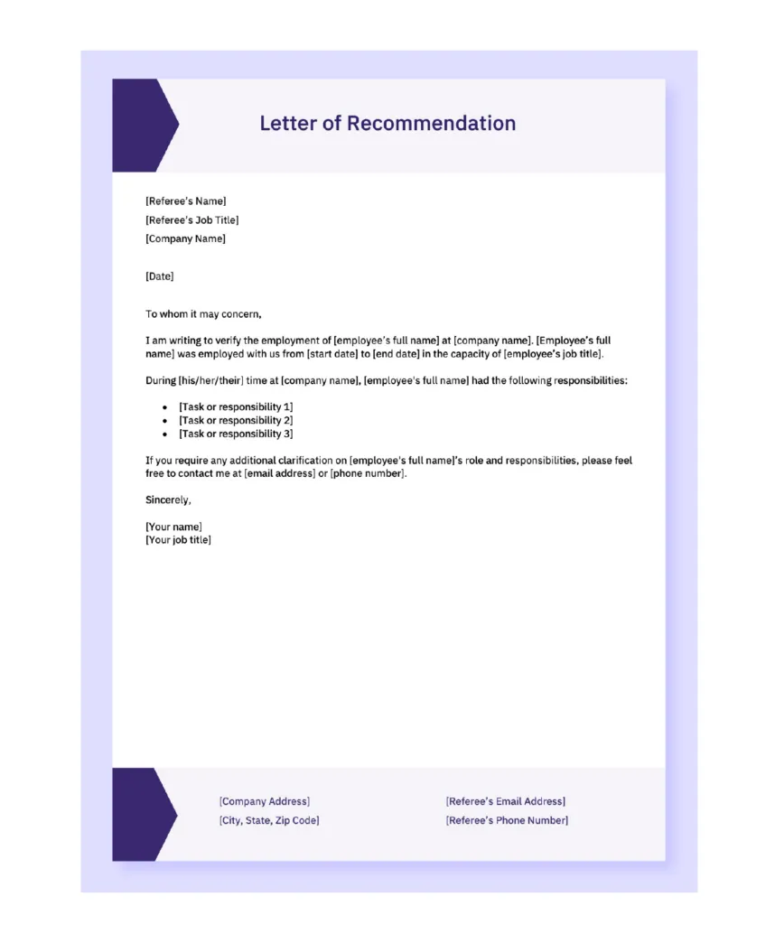 Professional Reference Letter Exles For Friend Examples - Infoupdate.org