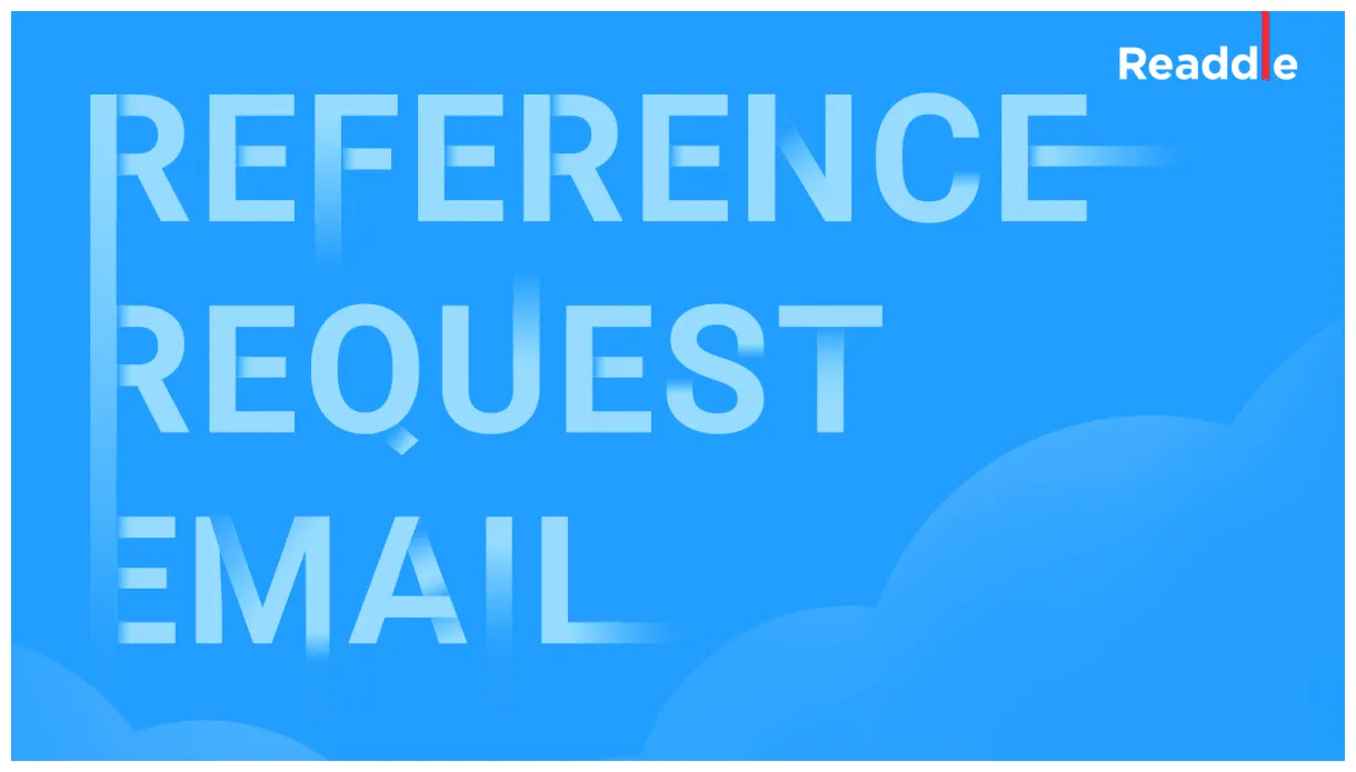 How to ask someone to be a reference email sample