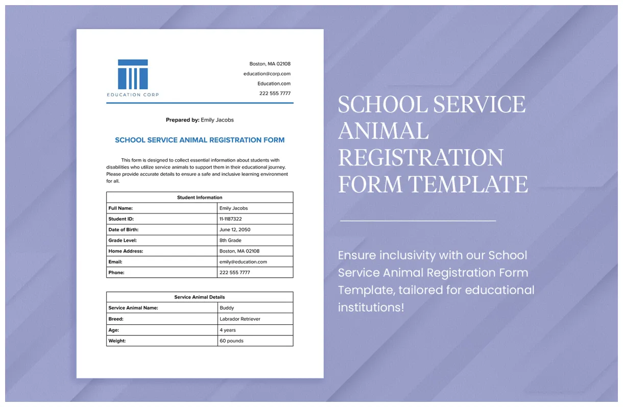 Registration Form Template in Excel, Google Sheets - Download