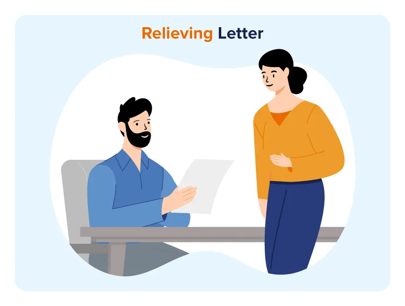 Relieving letter free format and sample