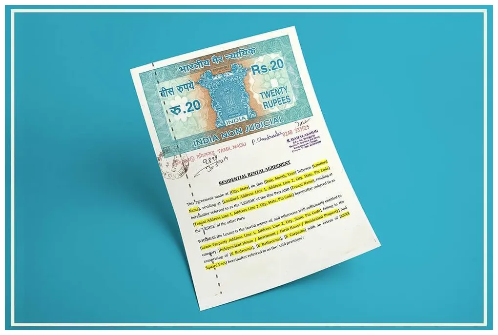 Free template indiafilings