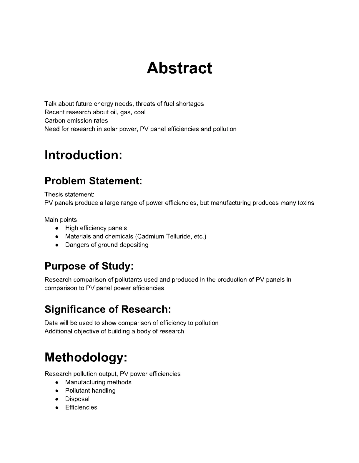 Research Proposal Template 1