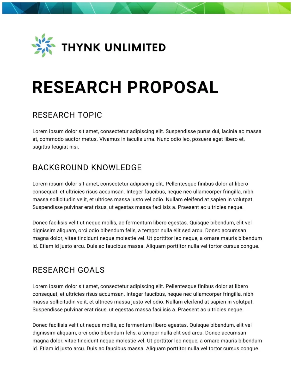 Research Proposal Template Legal Research Proposal Template Venngage