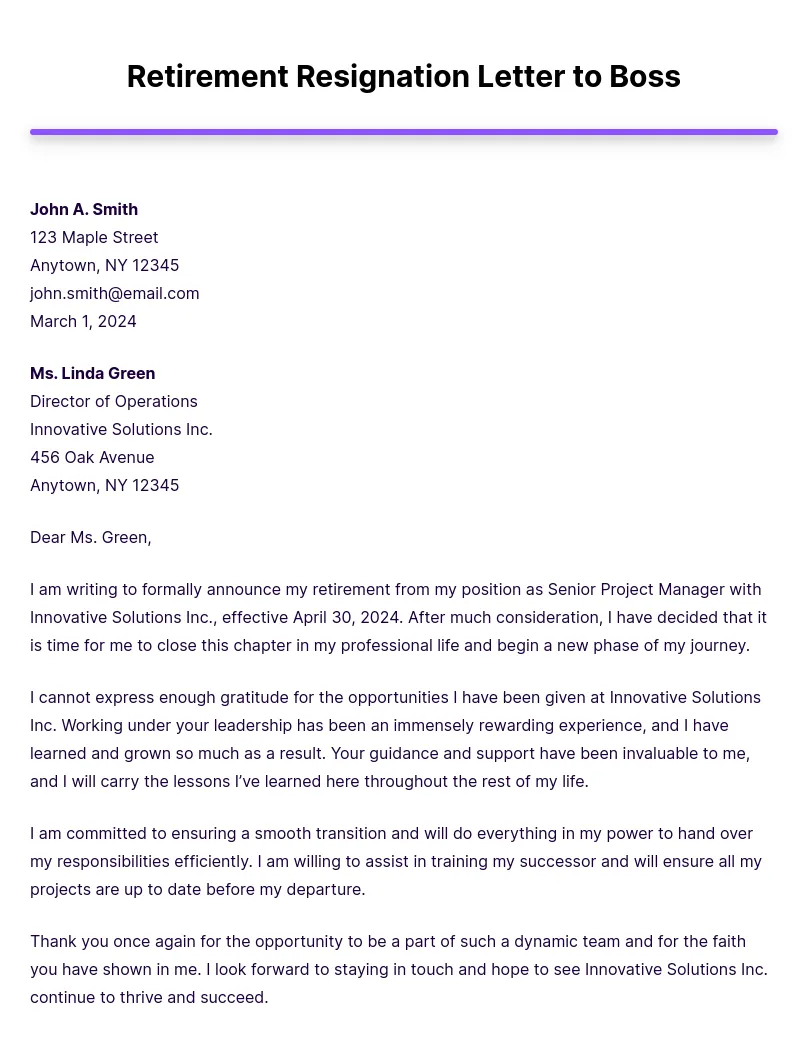 Retirement example [edit & download]