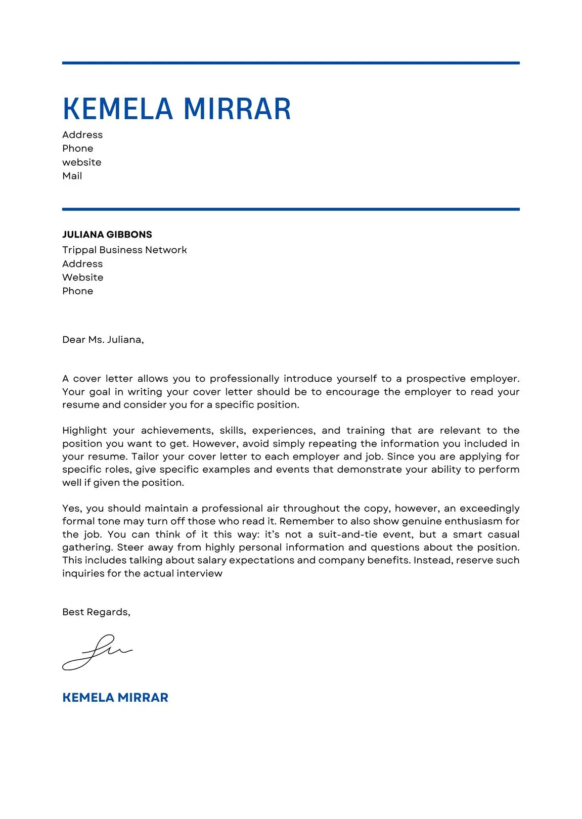 Free printable resume cover letter, Download Free printable resume