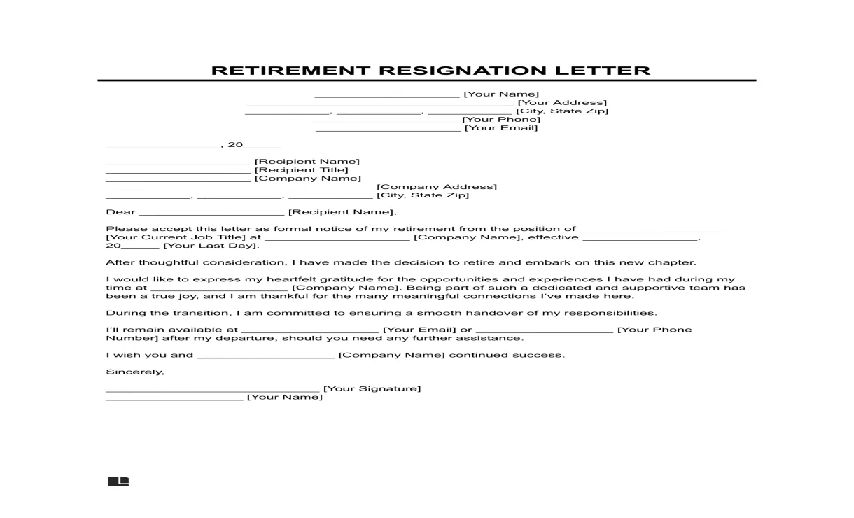 Template fill out & print