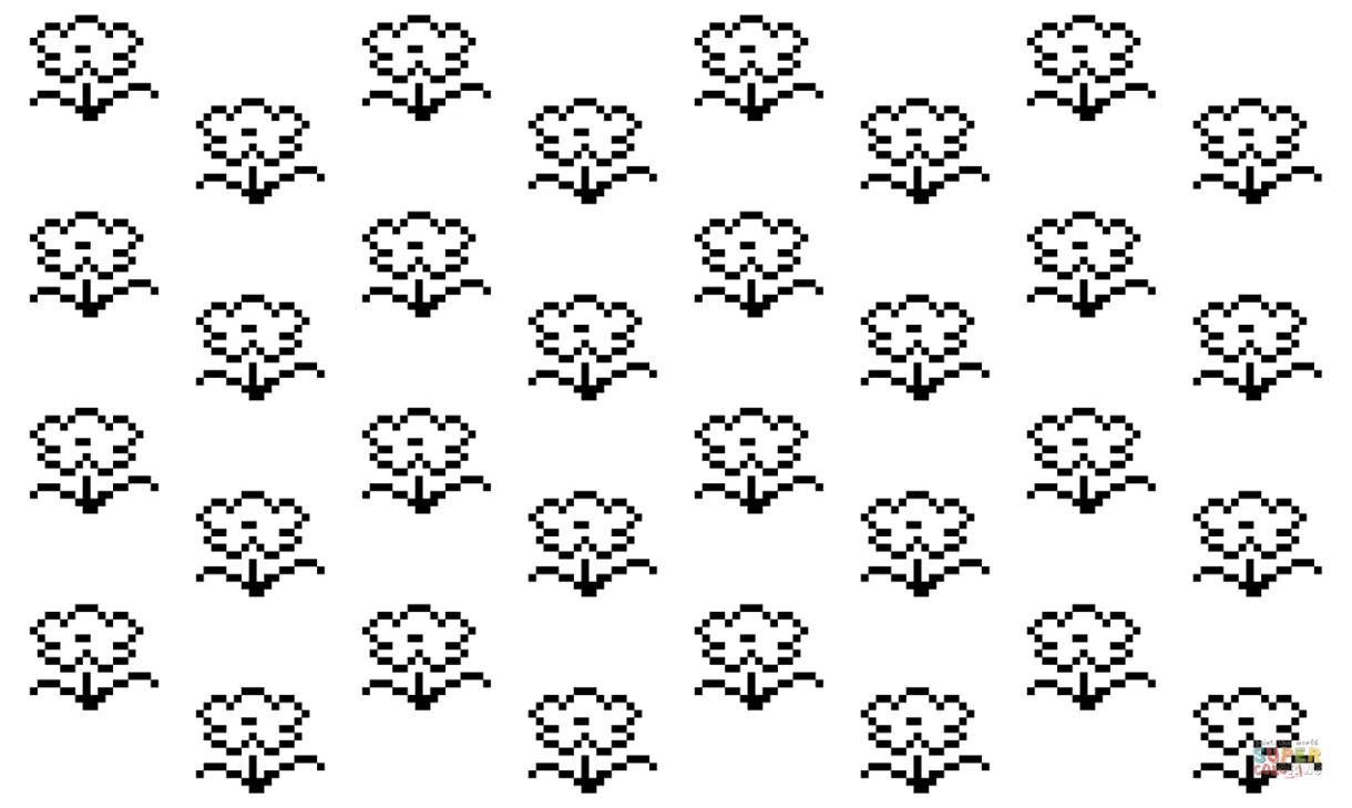 Retro Pattern coloring page | Free Printable Coloring Pages