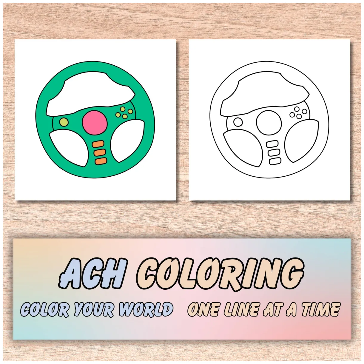 Retro game coloring book game console coloring page, video game digital